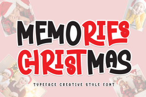 Related font Memories Christmas