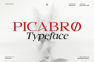 Related font Picabro