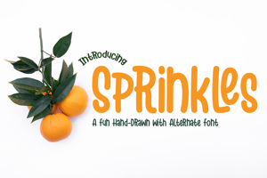 Sprinkles - Hand-Drawn Font