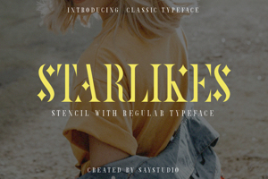 Related font Starlikes