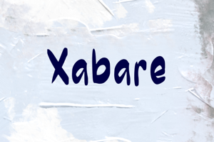Related font x Xabare