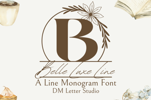 Belle Luxe Line Monogram