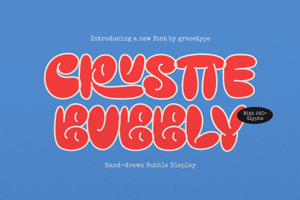 Related font Crustte Bubbly