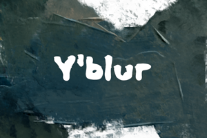 Related font Y'blur