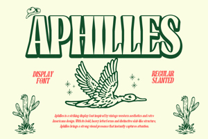 Related font Aphilles