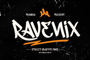 Related font RAVENIX
