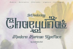 Related font Chaeyuna