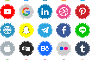 Icons Social Media 16