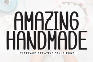 Related font Amazing Handmade