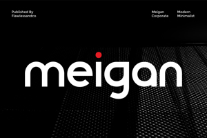 Related font MEIGAN