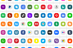 Icons Social Media 18