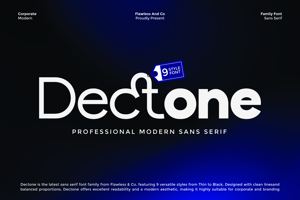 Related font DECTONE