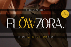 Related font Flowzora
