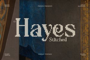 Related font CS Hayes Stitched