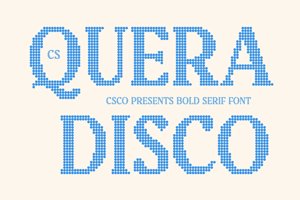 Related font CS Quera Disco