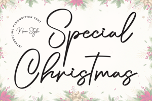 Related font Special Christmas