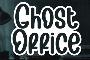 Related font Ghost Office
