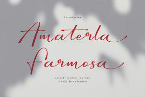 Related font Amaterla Farmosa