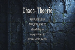 Related font Chaos-Theorie