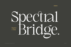Spectral Bridge
