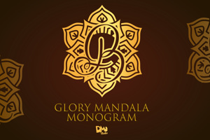 Glory Mandala Monogram