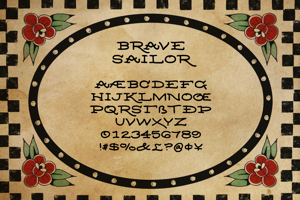 Related font Brave Sailor