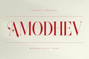 Related font Amodhev
