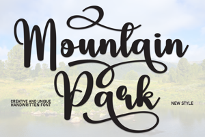 Related font Mountain Park