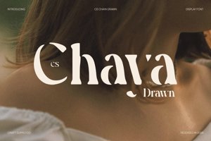 Related font CS Chaya Drawn