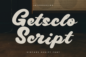 Related font Gestclo