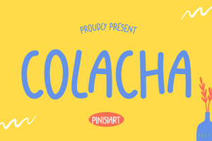 Related font Colacha