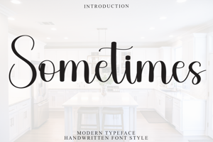 Related font Sometimes