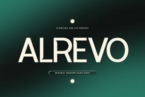 Related font ALREVO