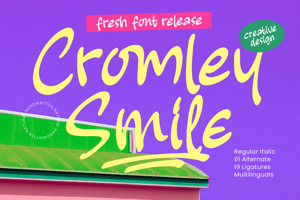 Related font Cromley Smile