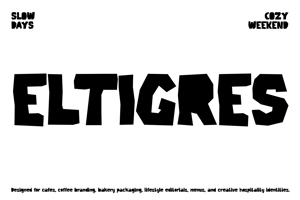 Related font Eltigres