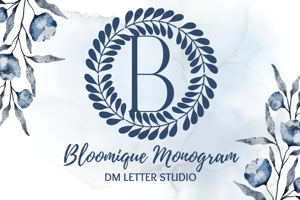 Related font Bloomique