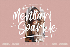 Related font Menttari Sparkle