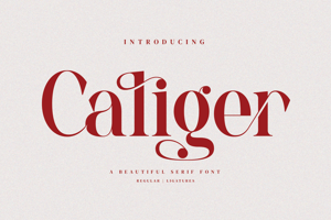 Related font Caliger