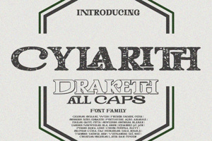 Related font Cylarith Draketh