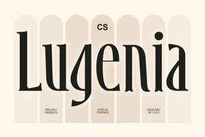 Related font CS Lugenia