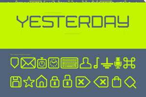 Related font Cardonas (PERSONAL USE)