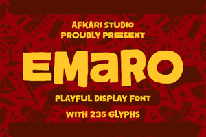 Related font Emaro