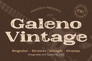 galeno Vintage Stamp