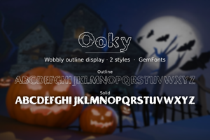 Related font Ooky
