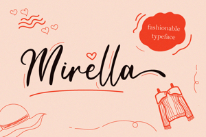 Related font Mirella