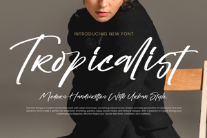 Related font Tropicalist