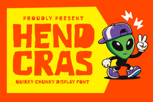 Related font Hend Cras