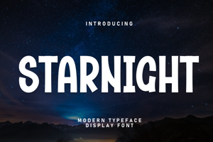 Related font Starnight