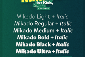 Mikado Bold