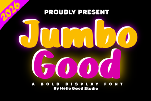 Related font Jumbo Good